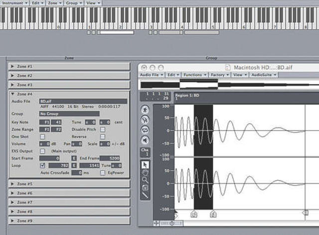 Fig3: Set up a loop for a pitched tone .
